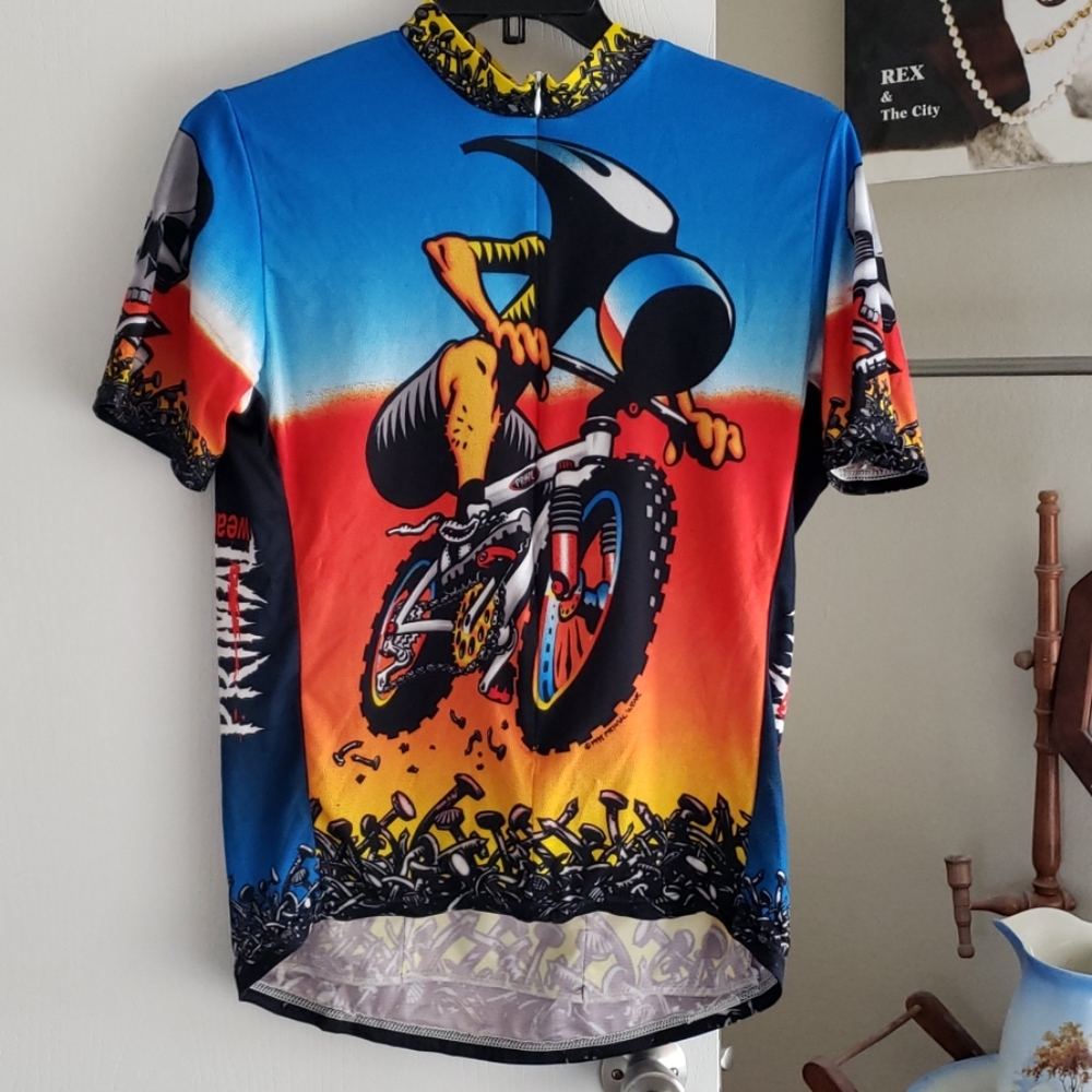 Vintage Primal Wear Cycling Jersey Size XL